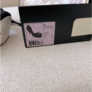 Exclusive Chanel pumps sold only at the boutiques They  were worn once.